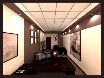 Дизайн интерьера кабинета 2